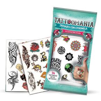 Tatuajes con Citronela Tattoomania - 1 lámina