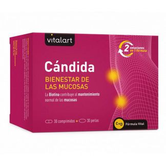 Bienestar Cándida Vitalart - 30 comprimidos + 30 perlas