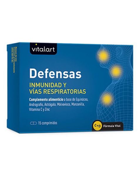 Defensas Vitalart - 15 comprimidos