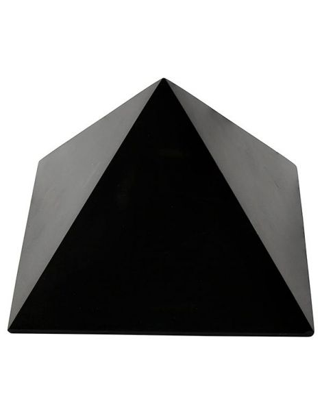 Pirámide de Shungit - 8x8 cm.