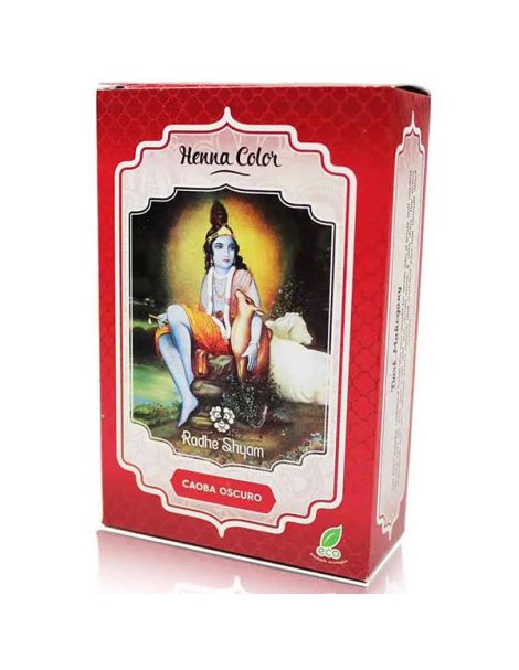 Henna Polvo Caoba Oscuro Radhe Shyam - 100 gramos