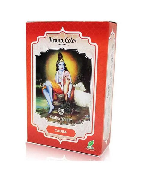 Henna Polvo Caoba Radhe Shyam - 100 gramos