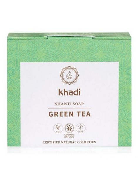 Jabón Shanti Green Tea Khadi - 100 gramos