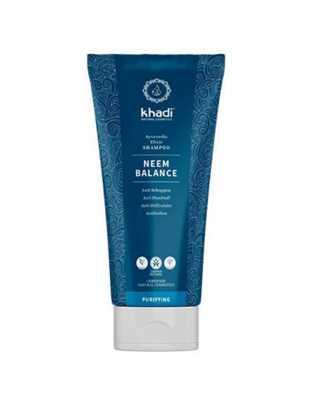 Champú de Neem Equilibrio Khadi - 200 ml.