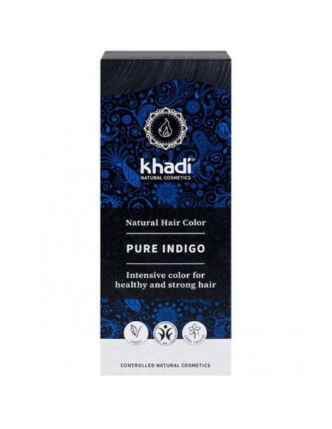 Tinte Índigo Puro Negro Khadi - 100 gramos