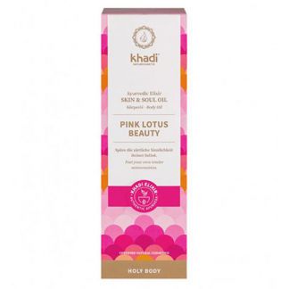 Aceite Elixir Ayurveda Loto Rosa Equilibrio Khadi - 100 ml.