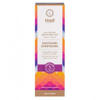 Aceite Elixir Ayurveda Shatavari Antiedad Khadi - 100 ml.