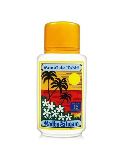 Aceite Monoi de Tahití 15 Radhe Shyam - 150 ml.