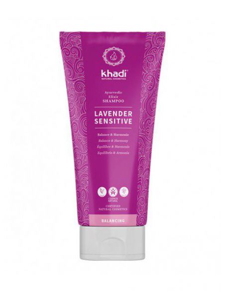 Champú Sensible Lavanda Khadi - 200 ml.
