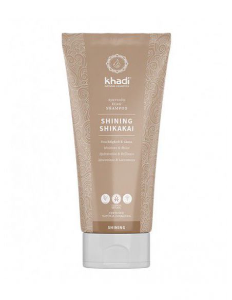 Champú Shikakai Brillo Khadi - 200 ml.