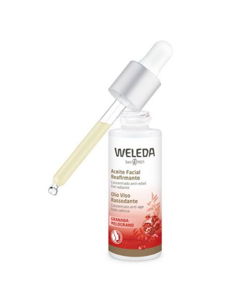 Aceite Facial Reafirmante de Granada Weleda - 30 ml.