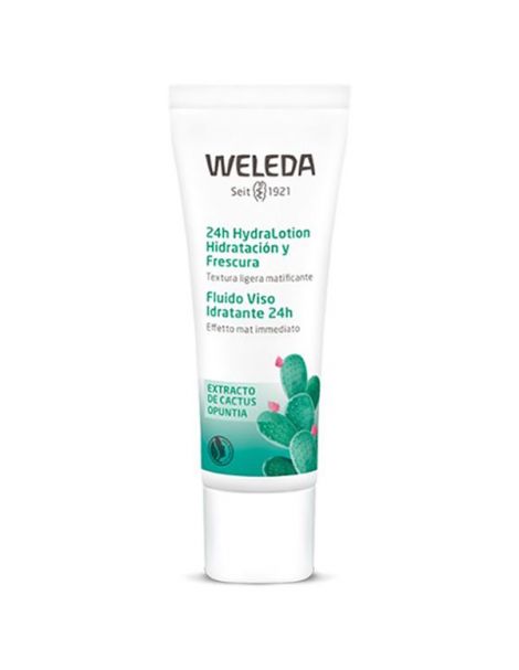 24h HydraLotion Hidratación y Frescura Weleda - 30 ml.