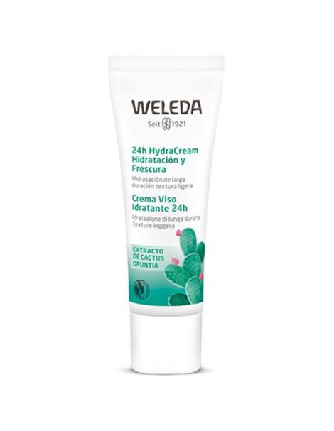 24h HydraCream Hidratación y Frescura Weleda - 30 ml.