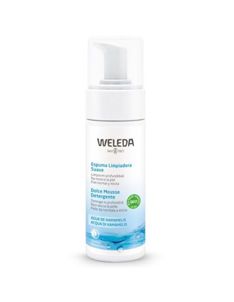 Espuma Limpiadora Suave Weleda - 150 ml.