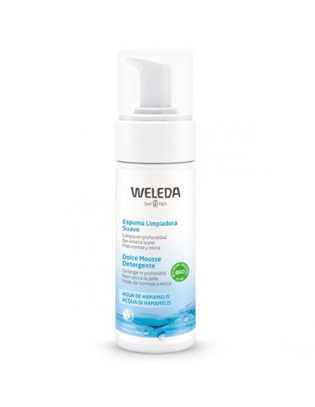 Espuma Limpiadora Suave Weleda - 150 ml.