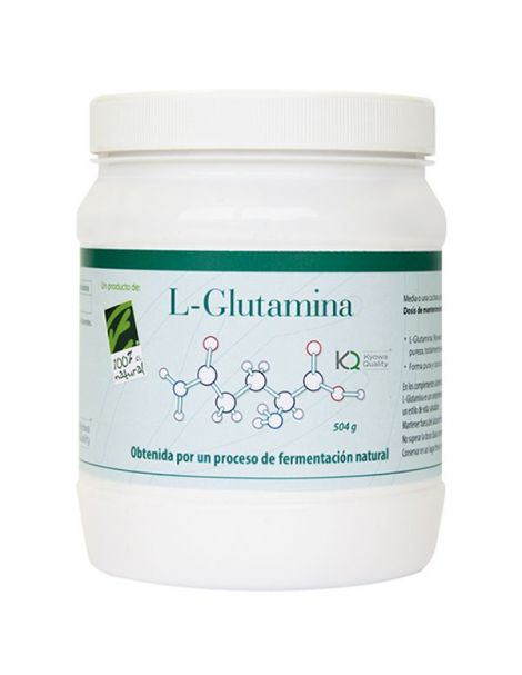 L-Glutamina Cien por Cien Natural - 504 gramos