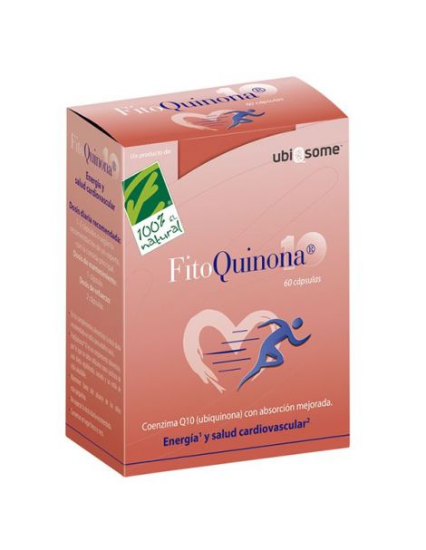 Fitoquinona 10 Cien por Cien Natural - 60 cápsulas