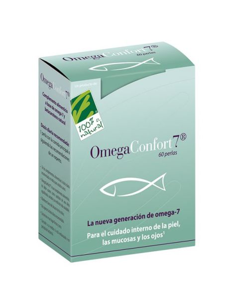 OmegaConfort7 Cien por Cien Natural - 60 perlas