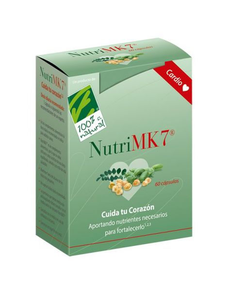 NutriMK7 Cardio Cien por Cien Natural - 60 perlas