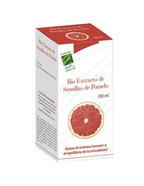 Bio Extracto de Semillas de Pomelo Cien por Cien Natural - 100 ml.