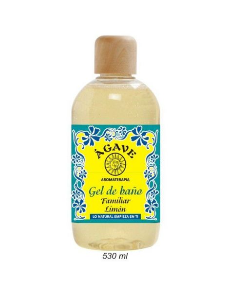 Gel de Baño de Limón Ágave - 530 ml.