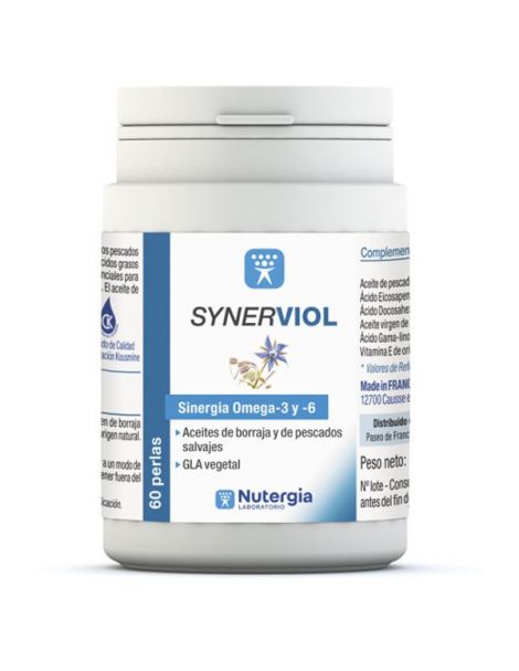 Synerviol Nutergia - 60 perlas