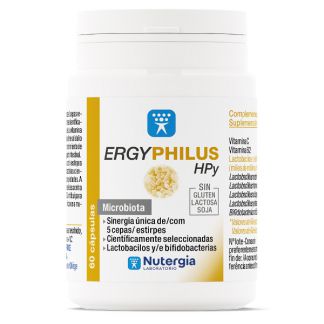 Ergyphilus HPY Nutergia - 60 cápsulas