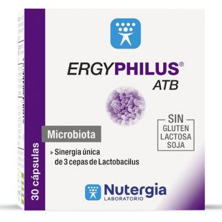 Ergyphilus ATB Nutergia - 30 cápsulas