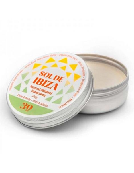 Crema Solar SPF 30 Bio Sol de Ibiza - 100 gramos