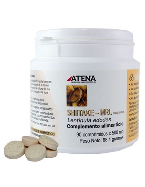 Shiitake-MRL Atena - 90 comprimidos
