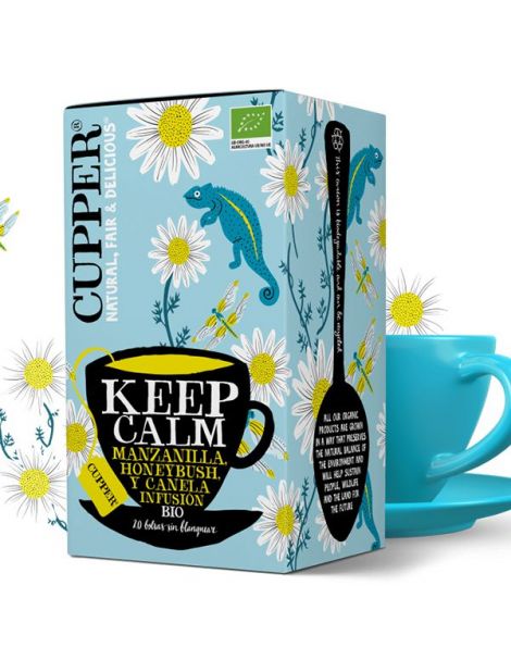 Keep Calm Infusión Bio Cupper - 20 bolsitas