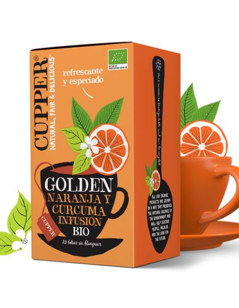 Golden Secrets Infusión Bio Cupper - 20 bolsitas