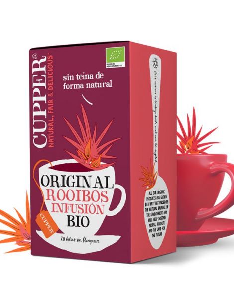 Original Rooibos Infusión Bio Cupper - 20 bolsitas