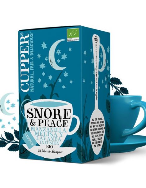 Snore Peace Infusión Bio Cupper - 20 bolsitas