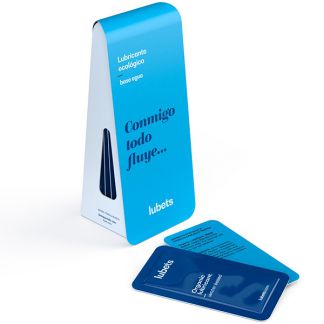 Lubricante Ecológico Base de Agua (Conmigo todo fluye...) Lubets - 10 monodosis