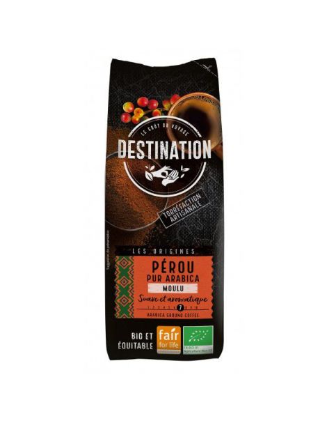 Café Molido Perú Arábica Bio Destination - 250 gramos