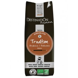 Café en Grano Tradición Arábica-Robusta Bio Destination - 250 gramos