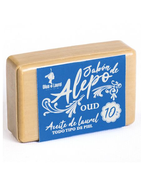 Jabón de Alepo 10% Oud Oliva y Laurel - 125 gramos