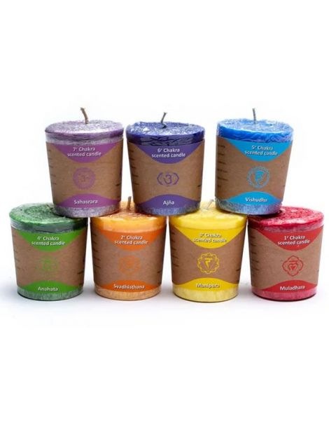 Set Velas Perfumadas 7 Chakras