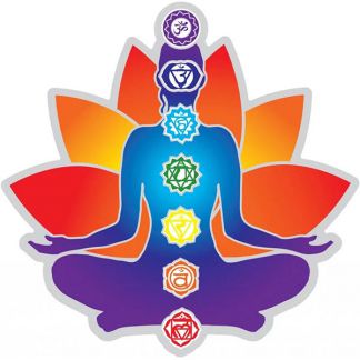 Adhesivo Chakras - 11.5 cm.