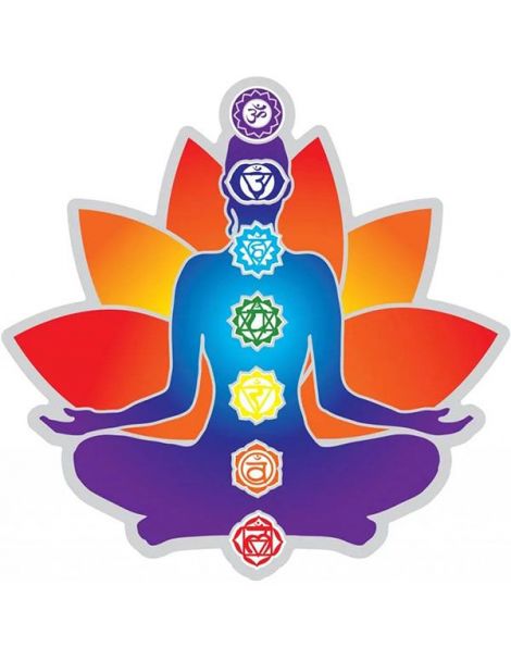 Adhesivo Chakras - 11.5 cm.