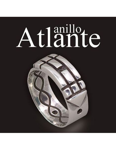 Anillo Atlante Plata Ley 925