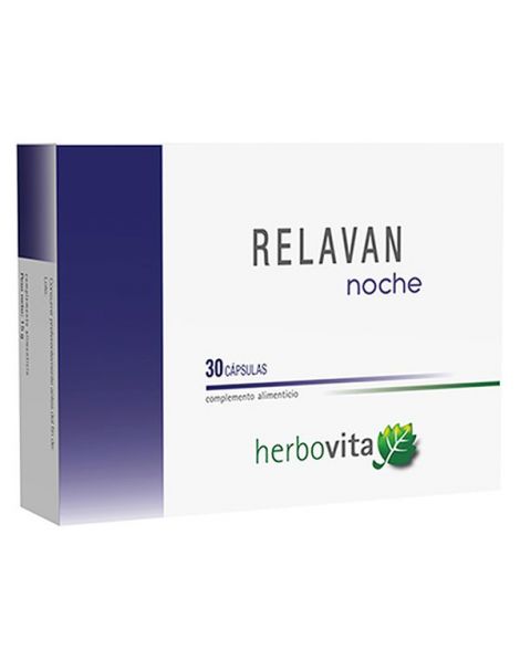 Relavan Noche Herbovita - 30 cápsulas