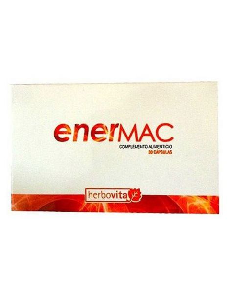 Enermac Herbovita - 30 cápsulas