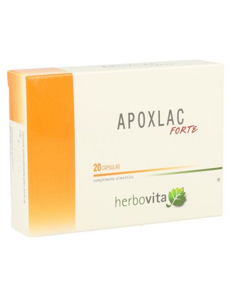 Apoxlac Forte Herbovita - 20 cápsulas