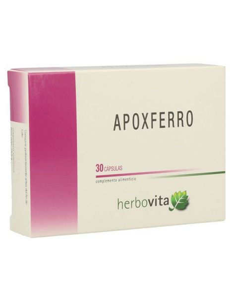 Apoxferro Herbovita - 30 cápsulas