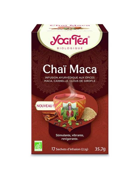 Yogi Tea Chai Maca - 17 bolsitas