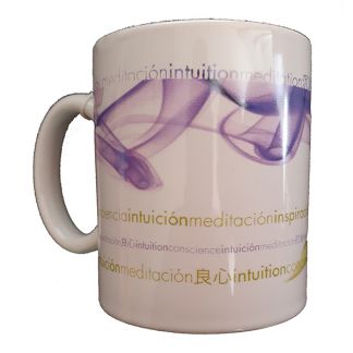 Taza Quantum de la Intuición y Meditación con Mensajes