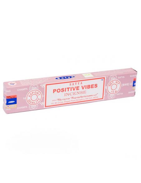 Incienso Positive Vives (Vibraciones Positivas) Satya - 15 gramos