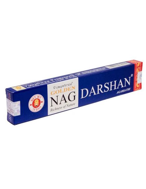 Incienso Golden Nag Darshan Vijayshree - 15 gramos